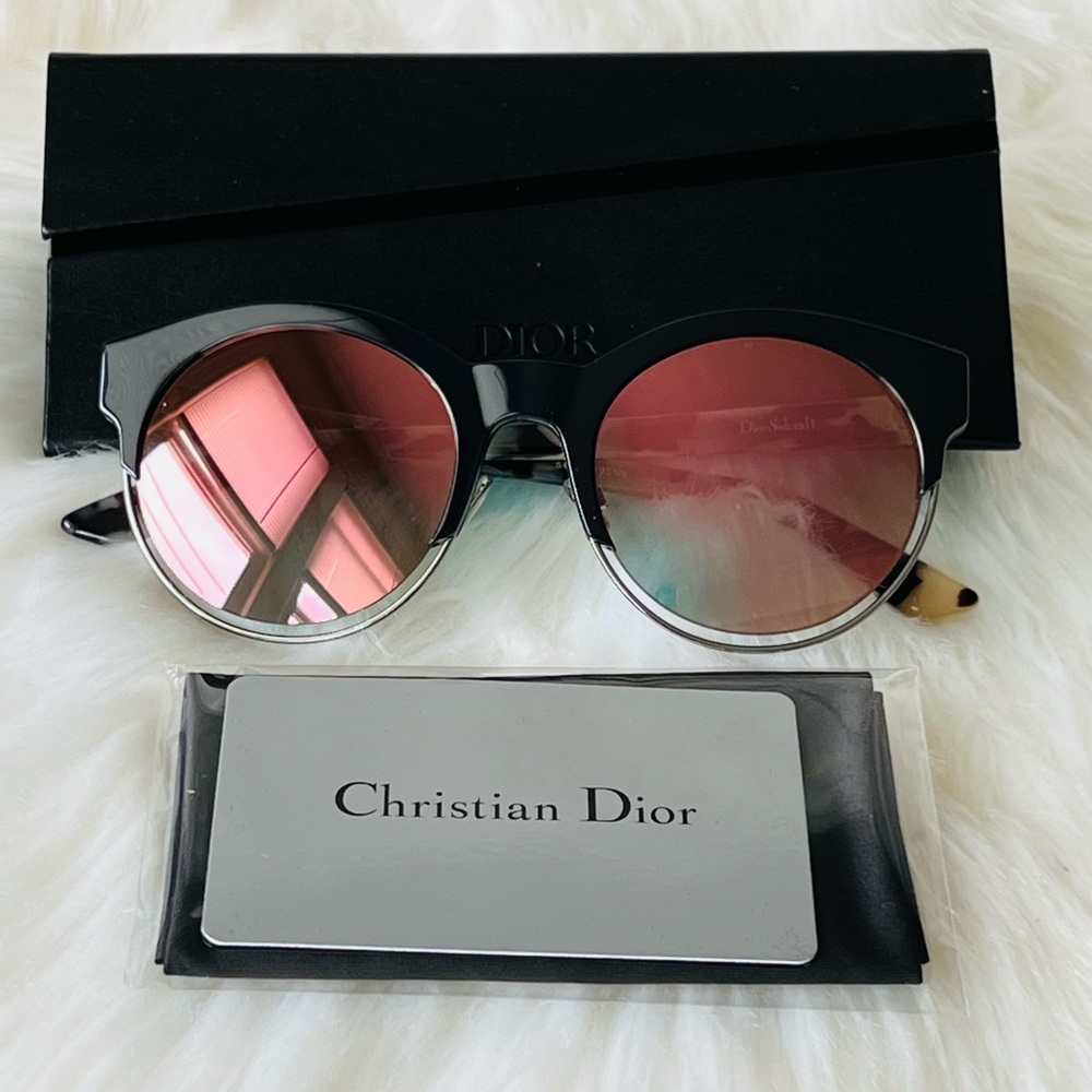 Dior Rose Gold Marble Sunglasses